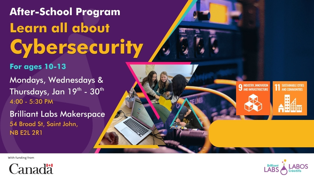 Saint John Cyber Security program feature poster